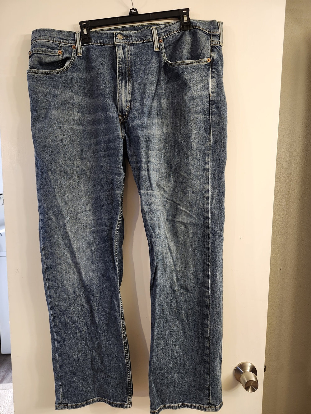 Levi's Men's Straight Leg Blue Denim Jeans